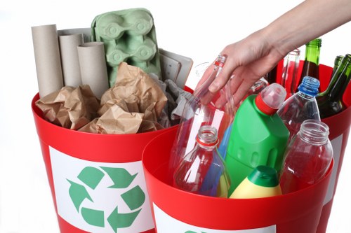 Household skip for waste disposal in Uxbridge