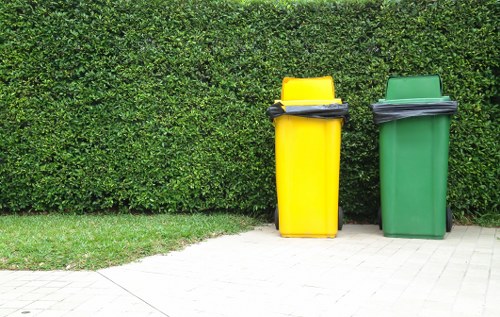 Eco-friendly waste management with a domestic skip