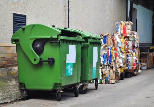 Professional skip placement at a Uxbridge business site
