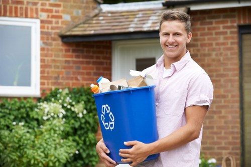 Eco-friendly waste disposal practices with commercial skips